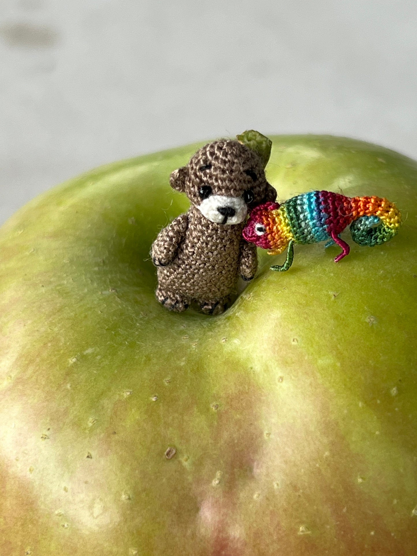Miniature Crochet Otter