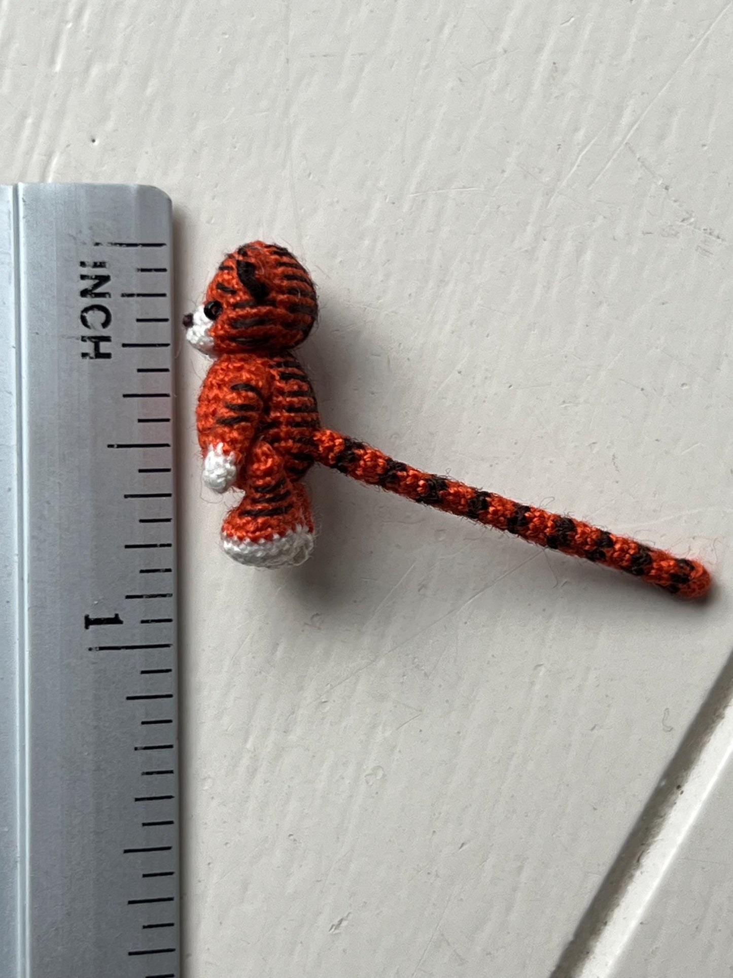 Mini Crochet Tiger