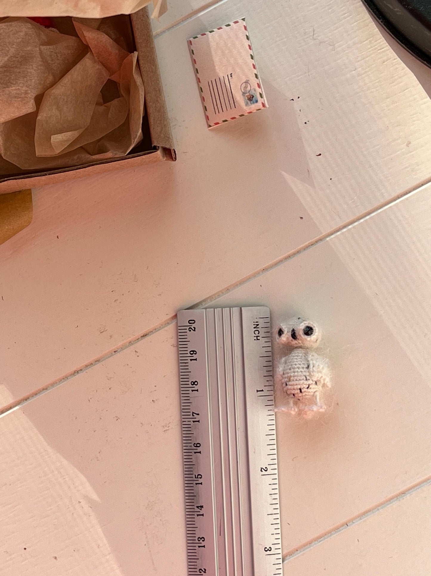 TaleWorld owl figurine in natural lighting