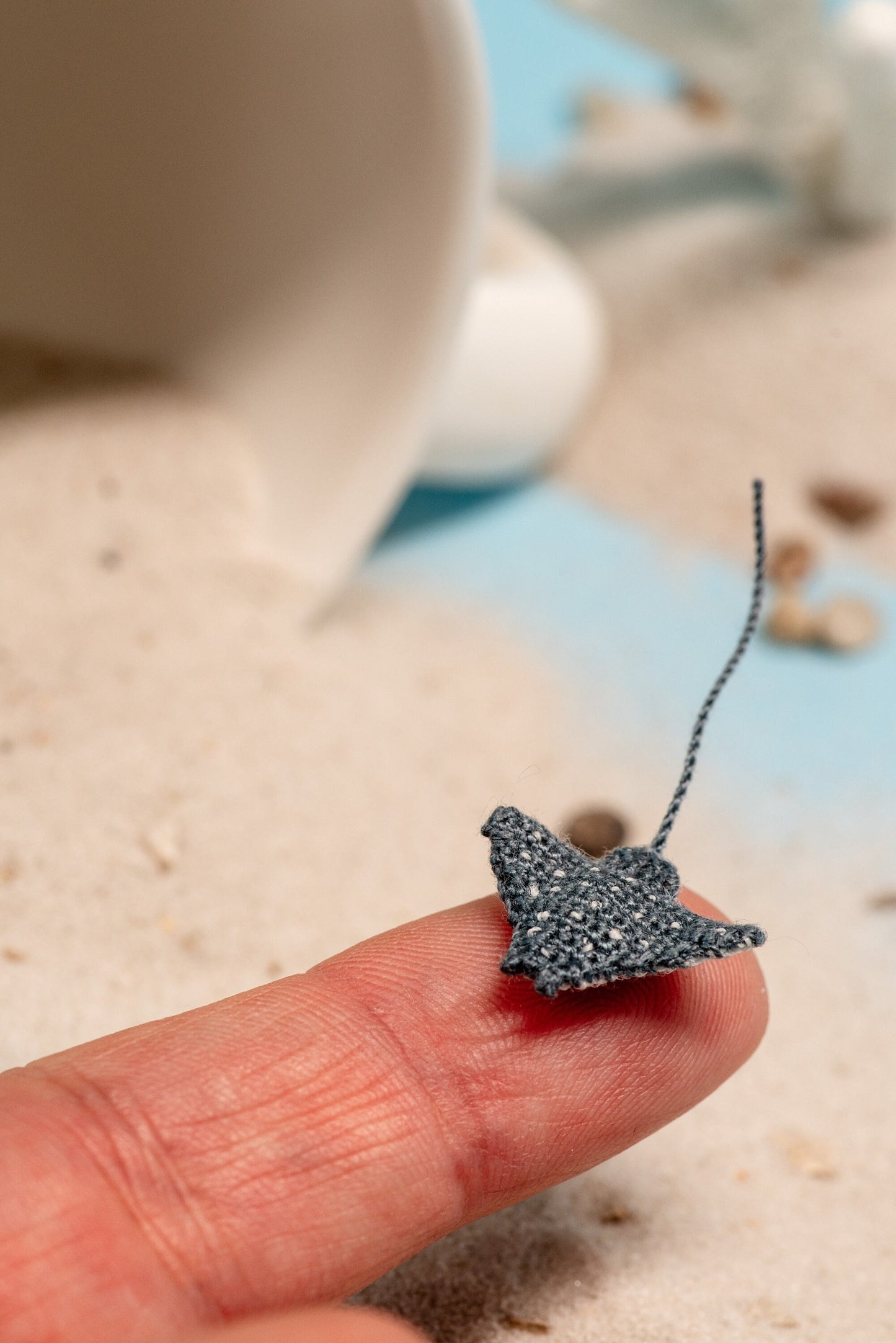 Micro crochet stingray