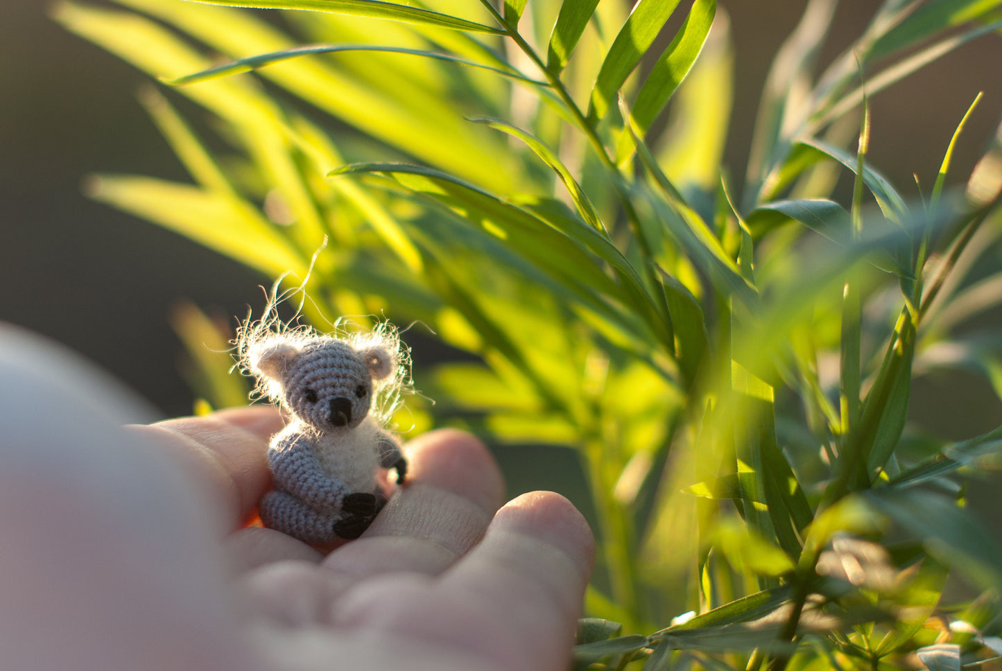Micro crochet Koala