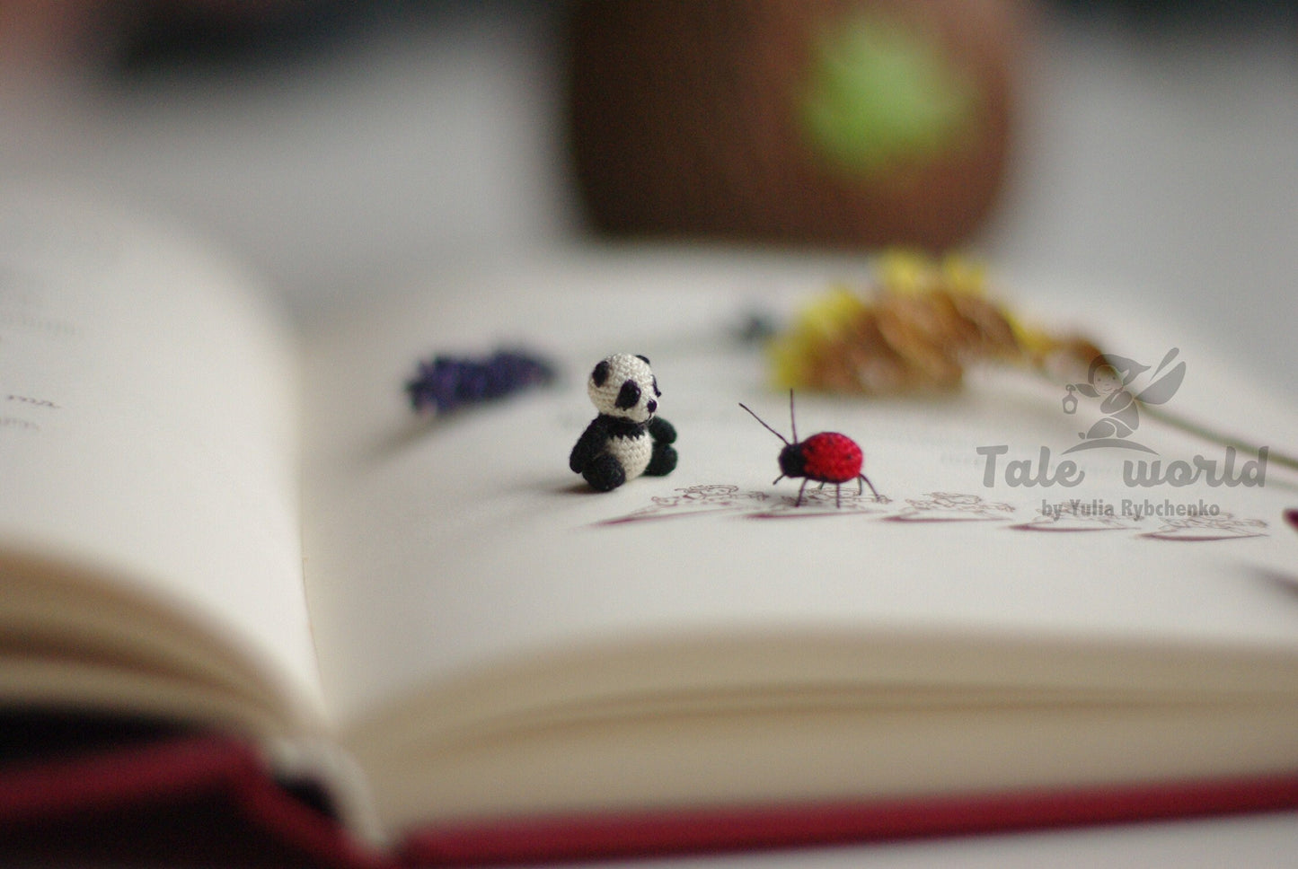 TaleWorld miniature panda — soft, expressive, and gently shaped