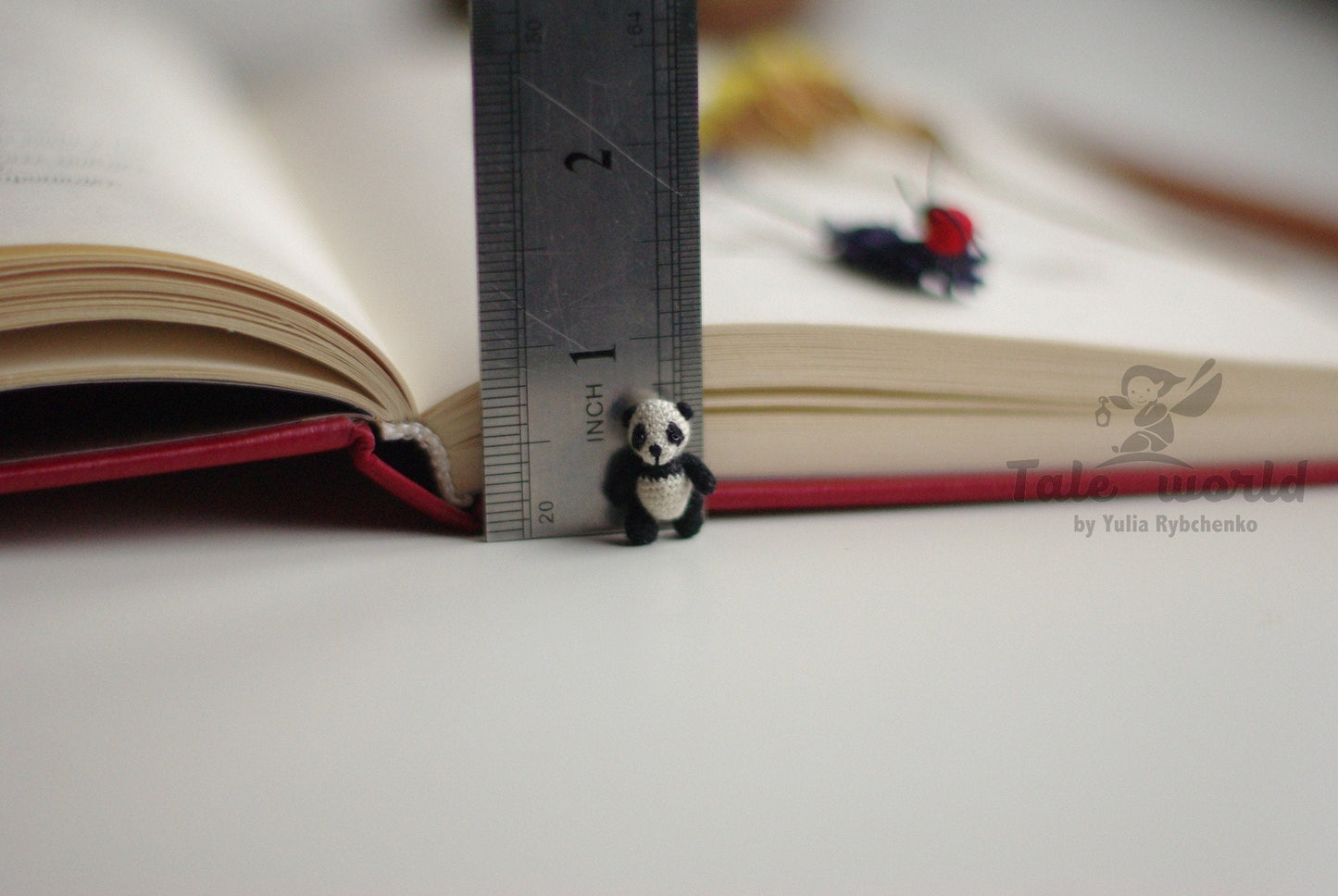 Miniature Crochet Panda