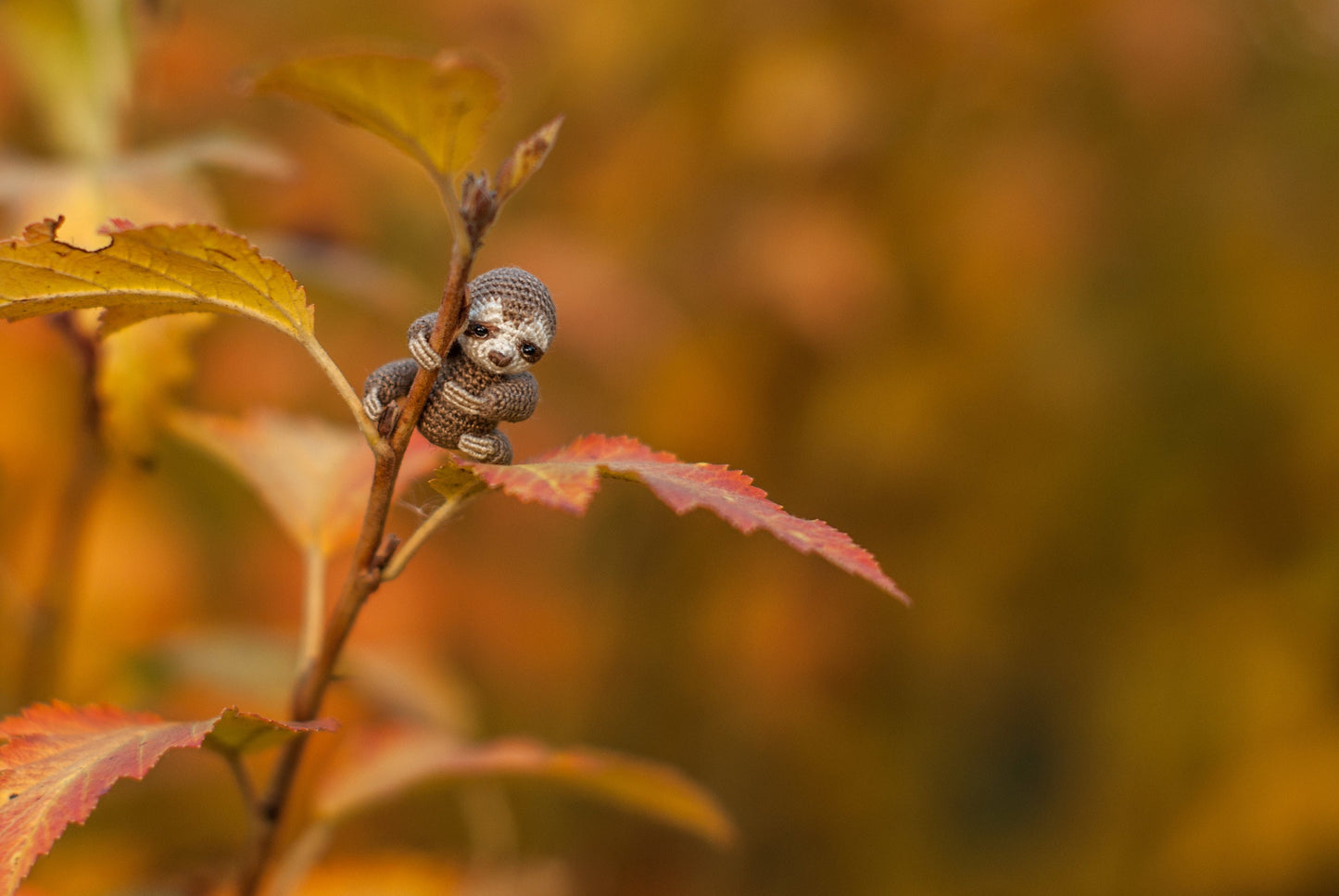 Miniature Crochet Sloth