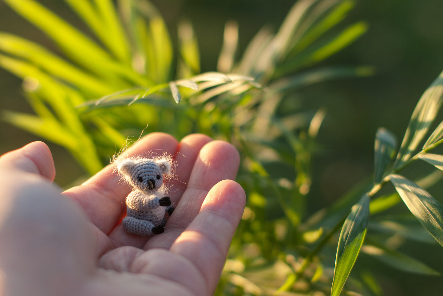 Micro crochet Koala